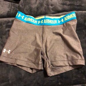Under armour compression shorts